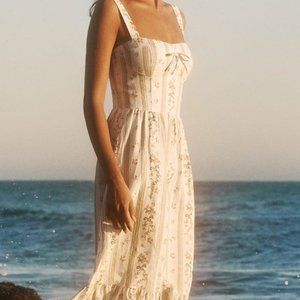 Reformation Maegan Linen Dress